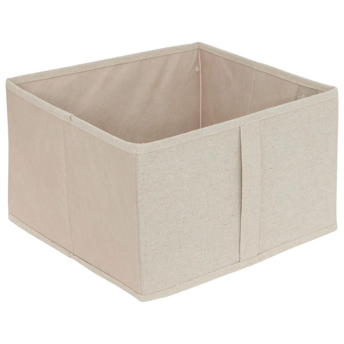 Rangement chaussures 6 cases avec panier, Beige
