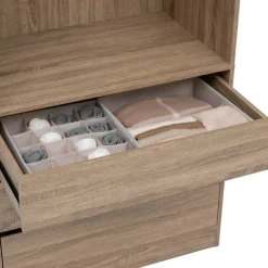 Rangement tiroir 16 compartiments, Beige