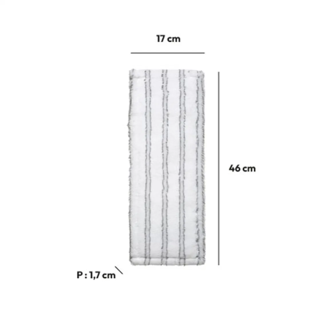 Recharge microfibre désincrustante