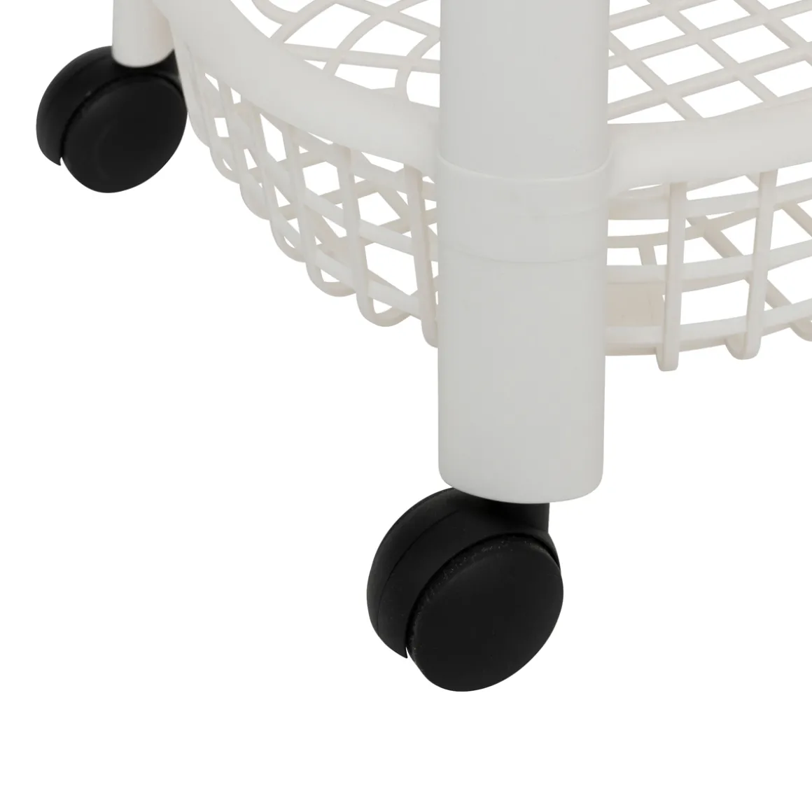 Resserre avec paniers 4 niveaux, Blanc