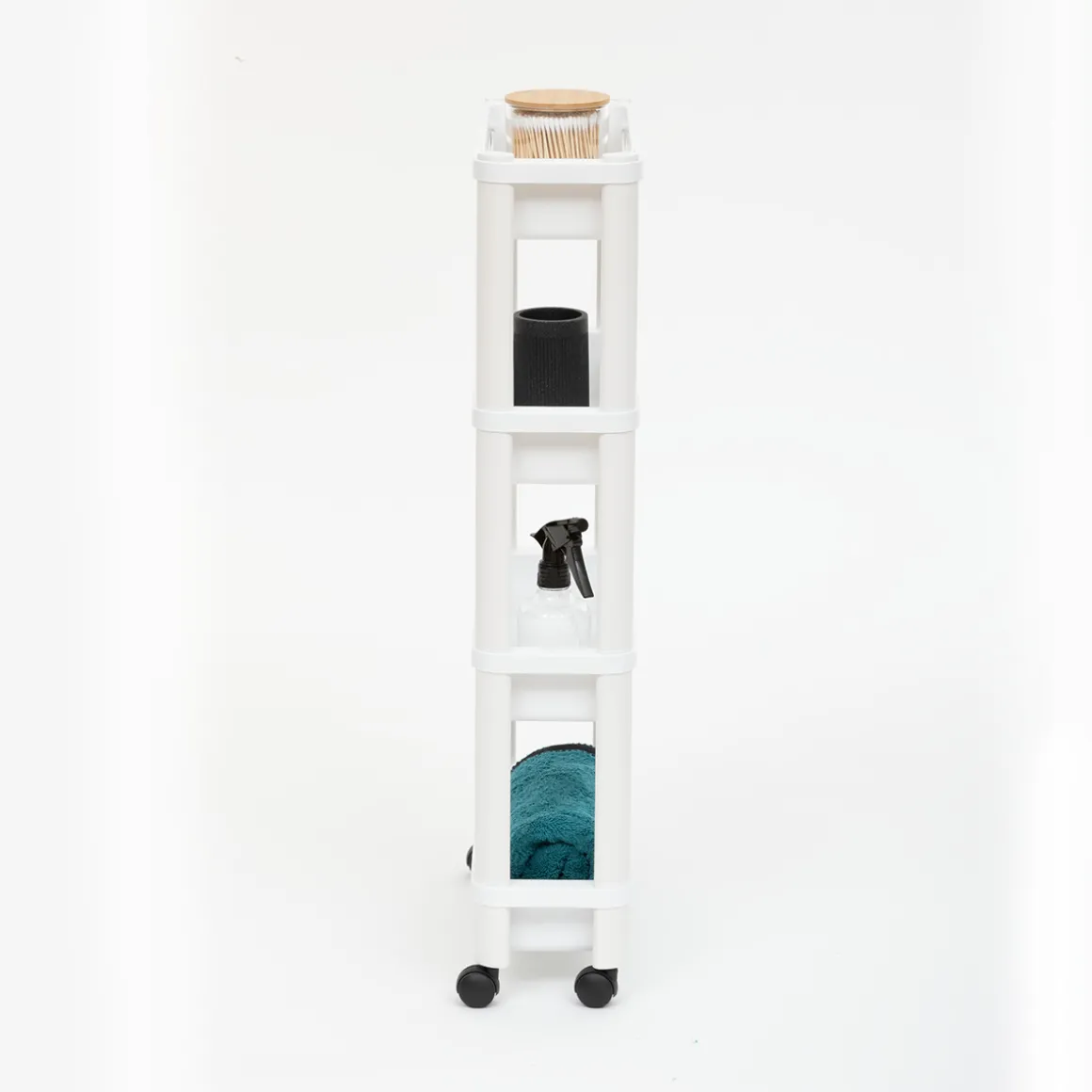 Resserre extensible 4 niveaux, Blanc