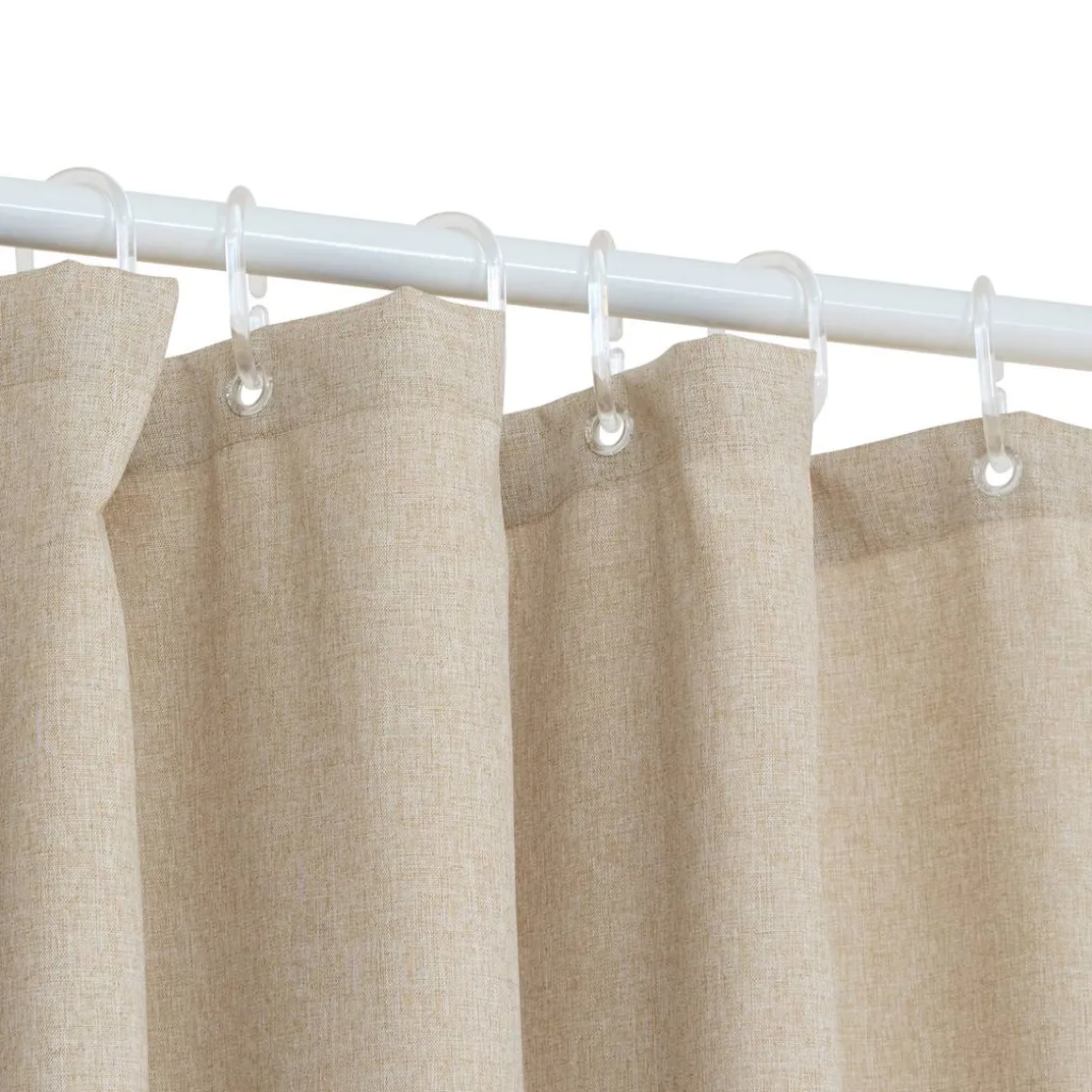 Rideau de douche, l.180 cm, Beige