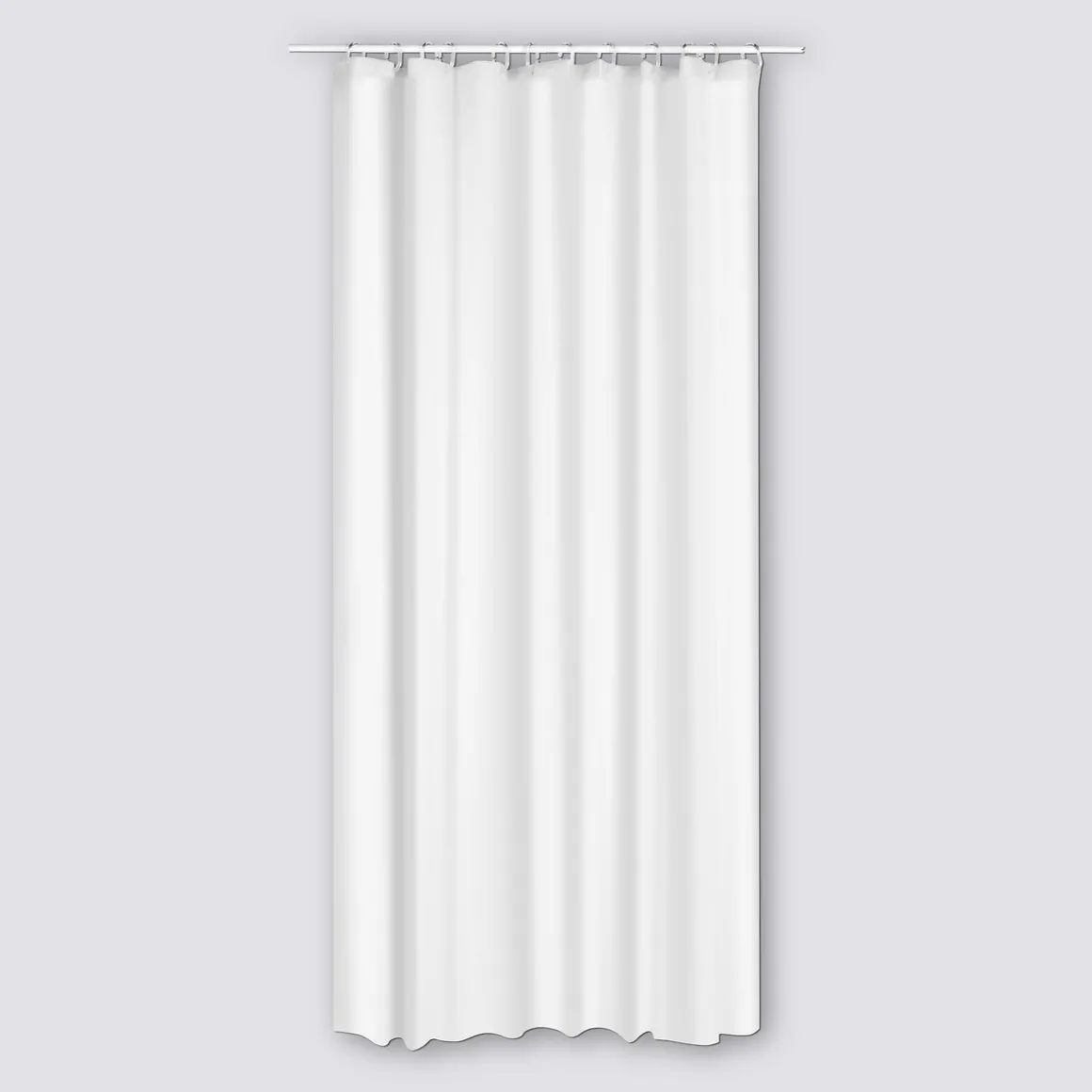 Rideau de douche 180x200cm, Blanc