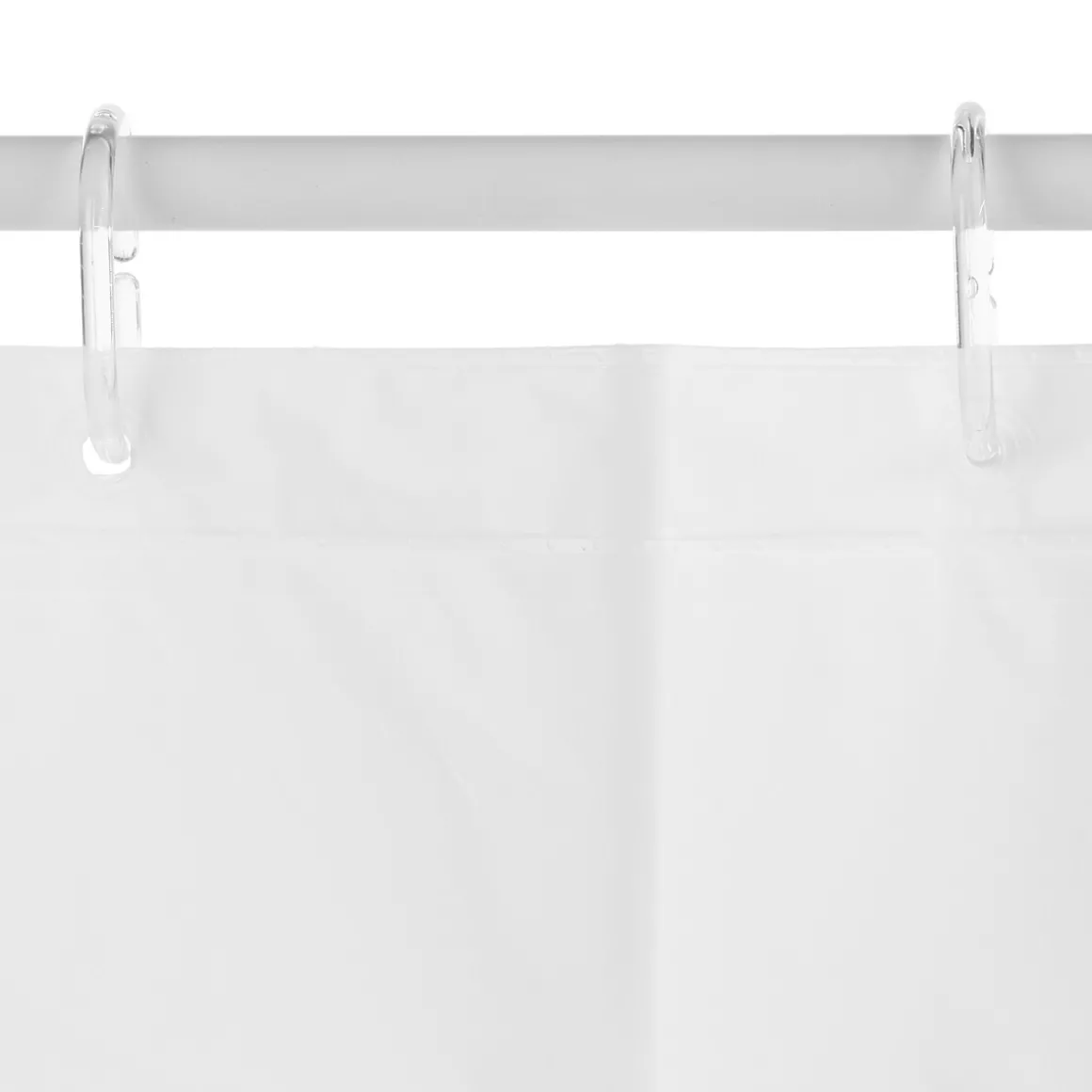 Rideau de douche 180x200cm, Blanc