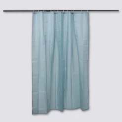Rideau de douche 180x200cm, Bleu artic