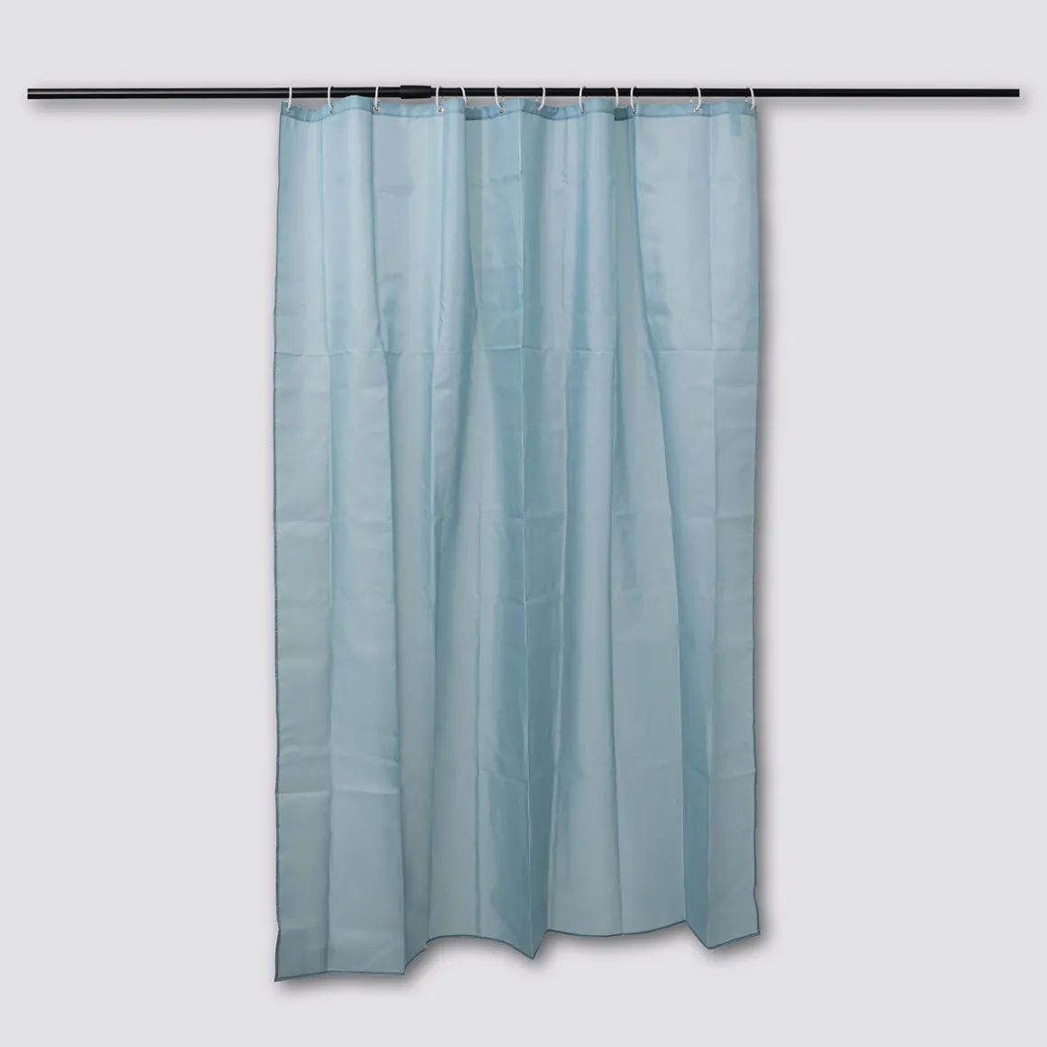 Rideau de douche 180x200cm, Bleu artic