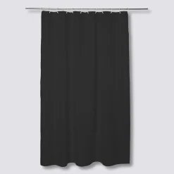 Rideau de douche 180x200cm, Gris charbon