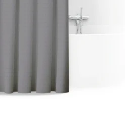 Rideau de douche 180x200cm, Gris