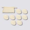 Sac avec 8 cotons démaquillants lavables