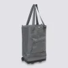 Sac de shopping avec 2 roulettes, Gris