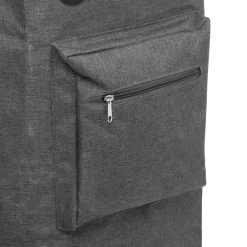 Sac de shopping avec 2 roulettes, Gris