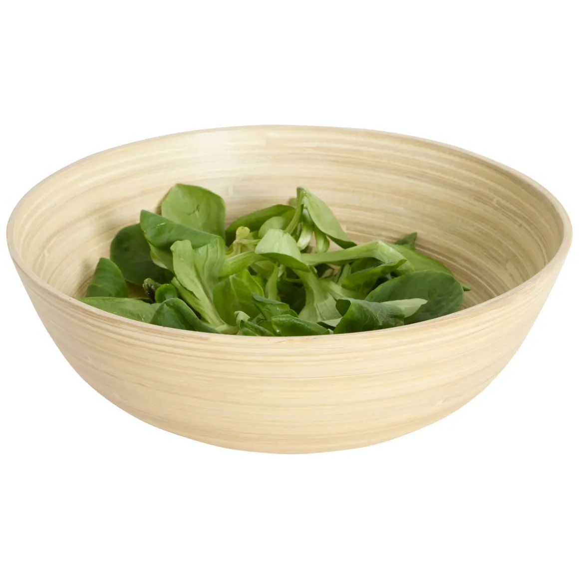 Saladier D25 cm, Bambou