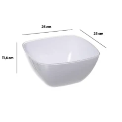 Saladier D25 cm, Blanc