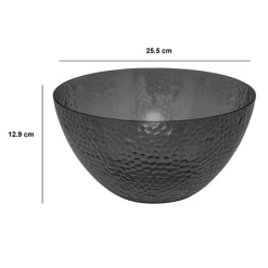 Saladier D.25,5 cm, Gris charbon