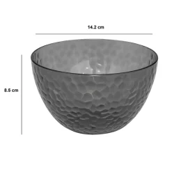 Saladier D.14 cm, Gris charbon