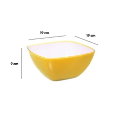Saladier D19 cm, Jaune moutarde