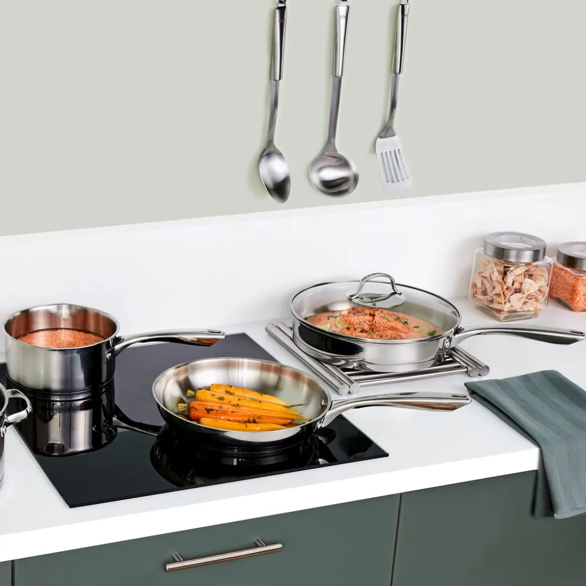 Sauteuse Inox, 28 cm