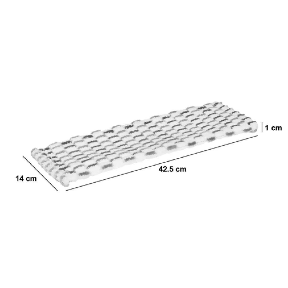 Serpillère microfibre pour balai téléscopique