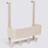 Serviteur de douche 4 crochets, Beige