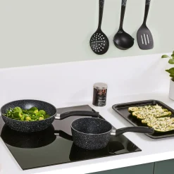 Set de Casseroles en aluminium, 16/18/20 cm