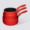 Set de Casseroles en aluminium, 16/18/20 cm