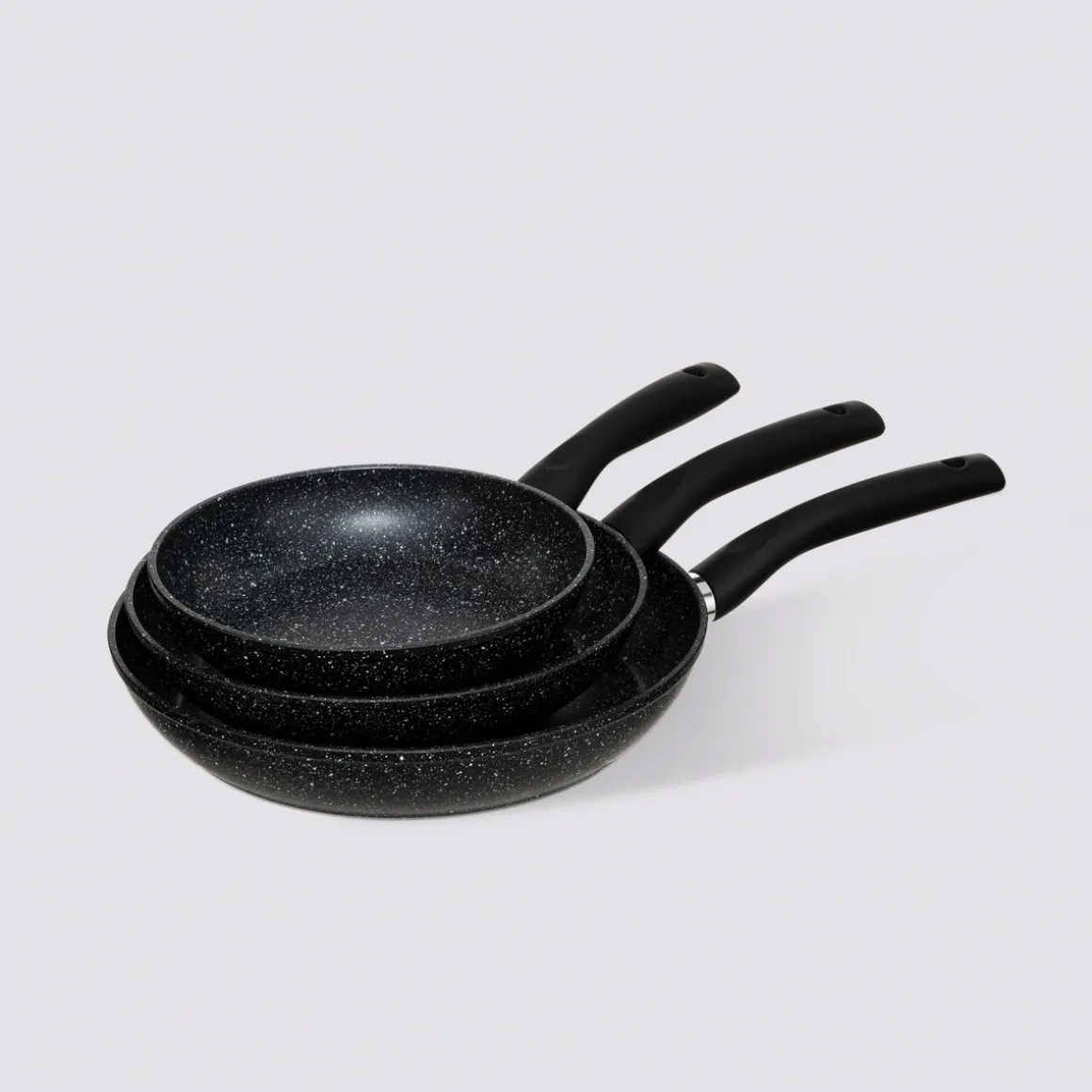 Set de Poêles en aluminium, 20/24/28 cm