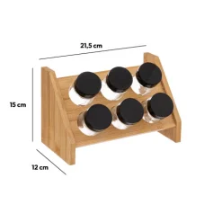 Support 6 pots à épices