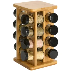 Support rotatif 16 pots à épices