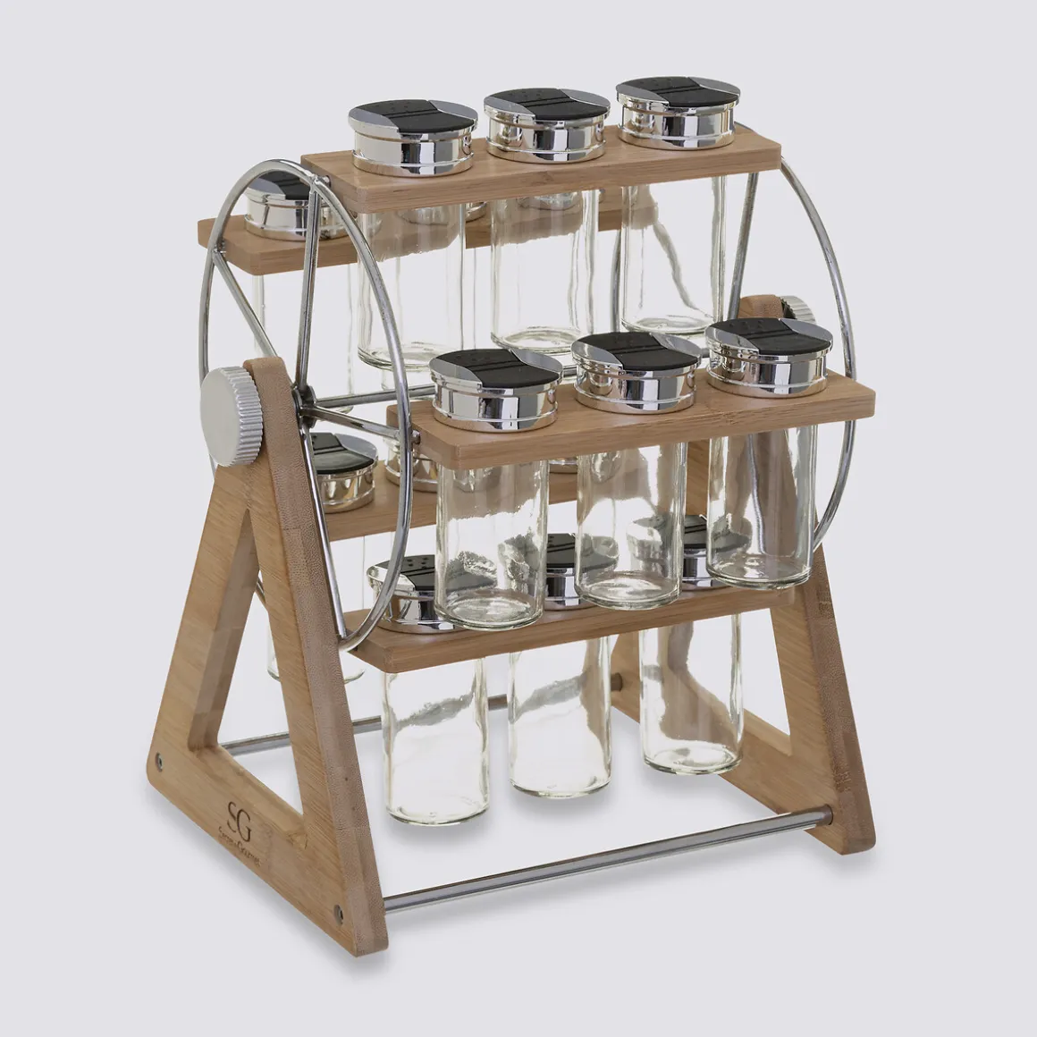 Support roue 15 pots à épices