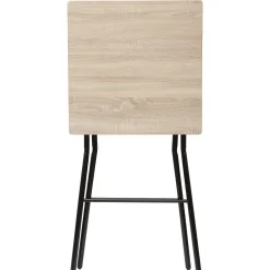 Table de bar pliante 2 places, Effet bois