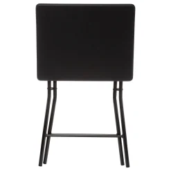 Table de bar pliante 2 places, Noir