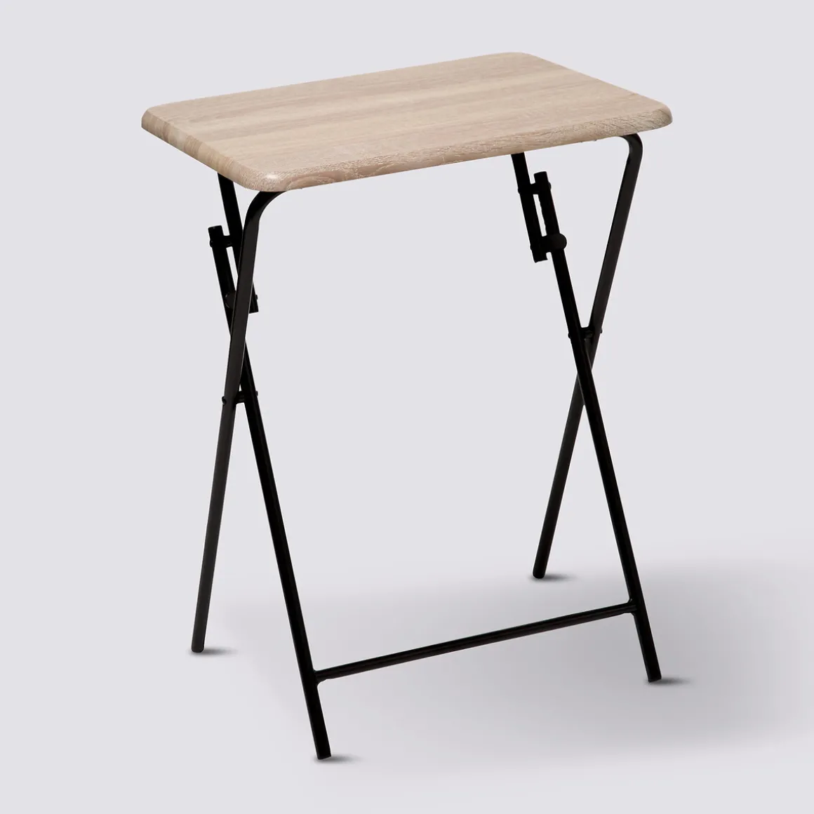Table pliante 1 place, Effet bois