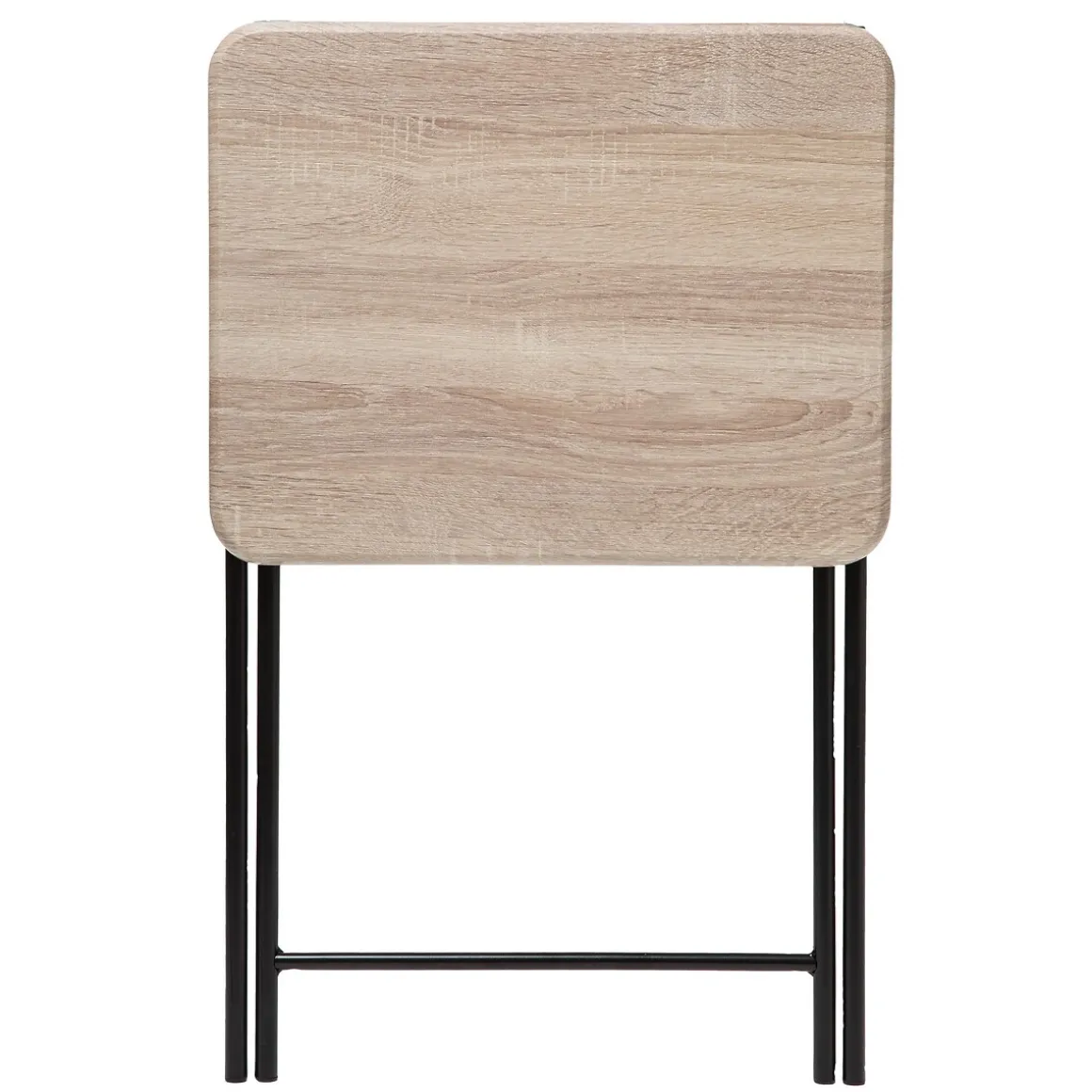 Table pliante 1 place, Effet bois