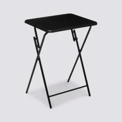 Table pliante 1 place, Noir
