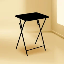 Table pliante 1 place, Noir