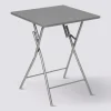 Table pliante 2 places, Gris