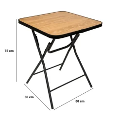 Table pliante renforcée, Beige