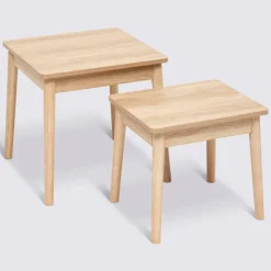 Tables gigognes, Beige