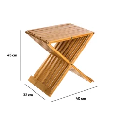 Tabouret pliant d'appoint
