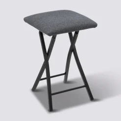 Tabouret pliant, Gris