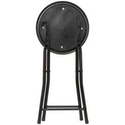 Tabouret pliant, Velours Gris