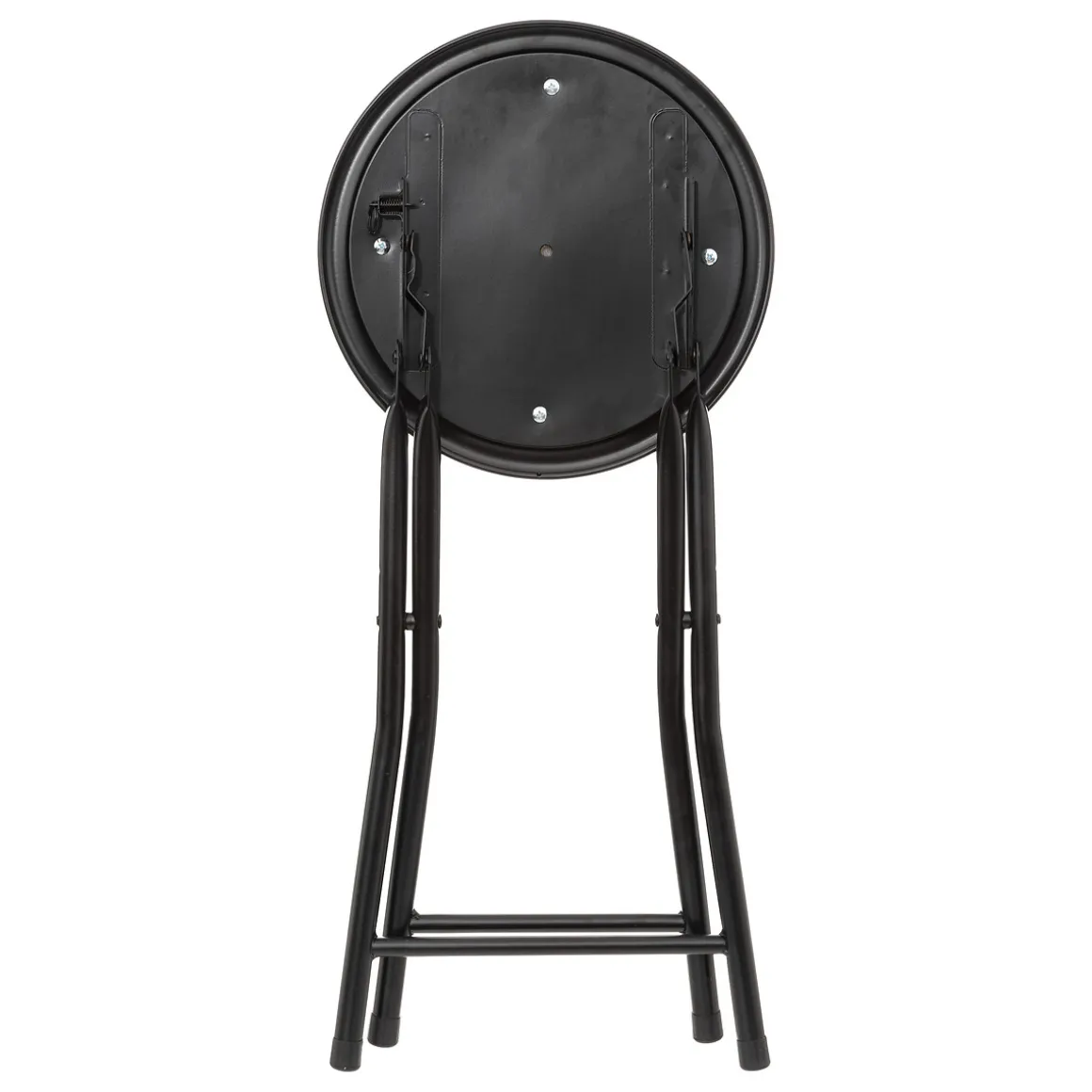 Tabouret pliant, Velours Noir
