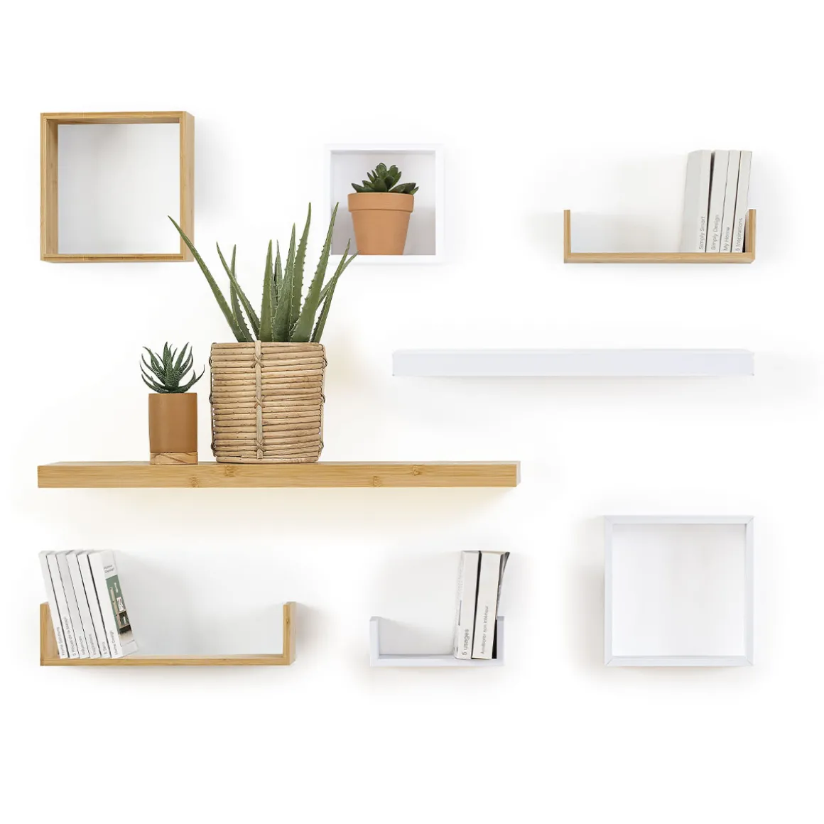 Étagère 1 case, Blanc