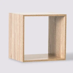 Étagère 1 case, Effet bois naturel