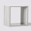 Étagère 1 case, Effet chêne gris