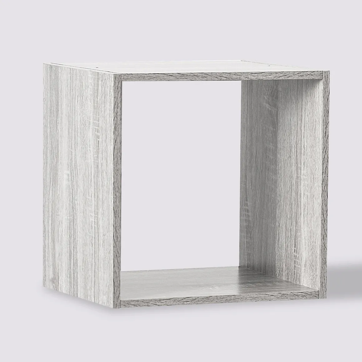 Étagère 1 case, Effet chêne gris