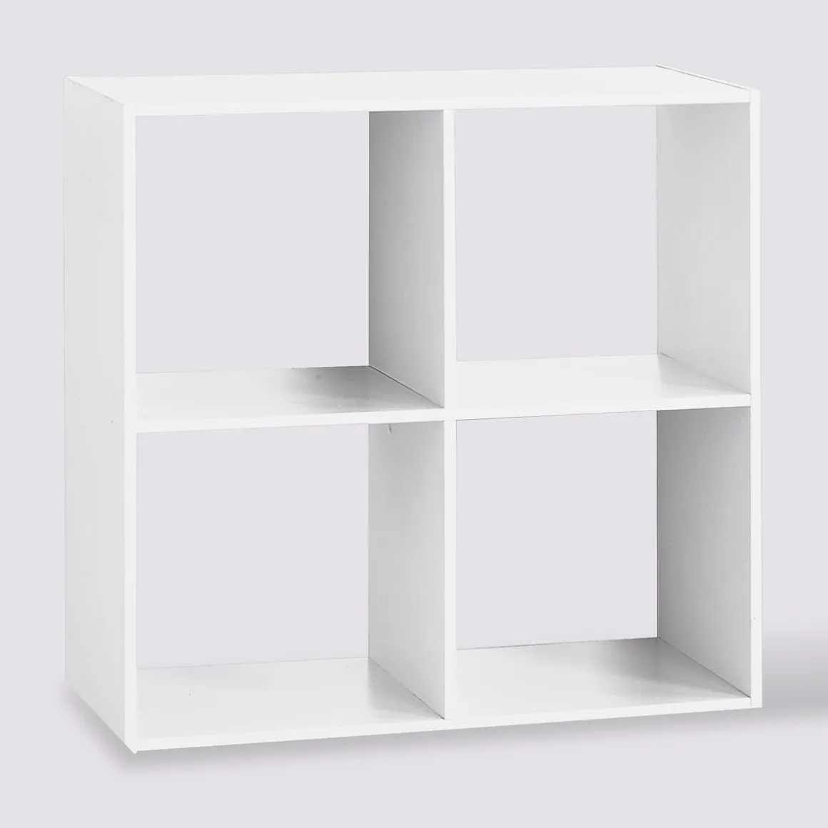 Étagère 4 cases, Blanc
