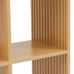 Étagère 6 cases, Effet bois naturel