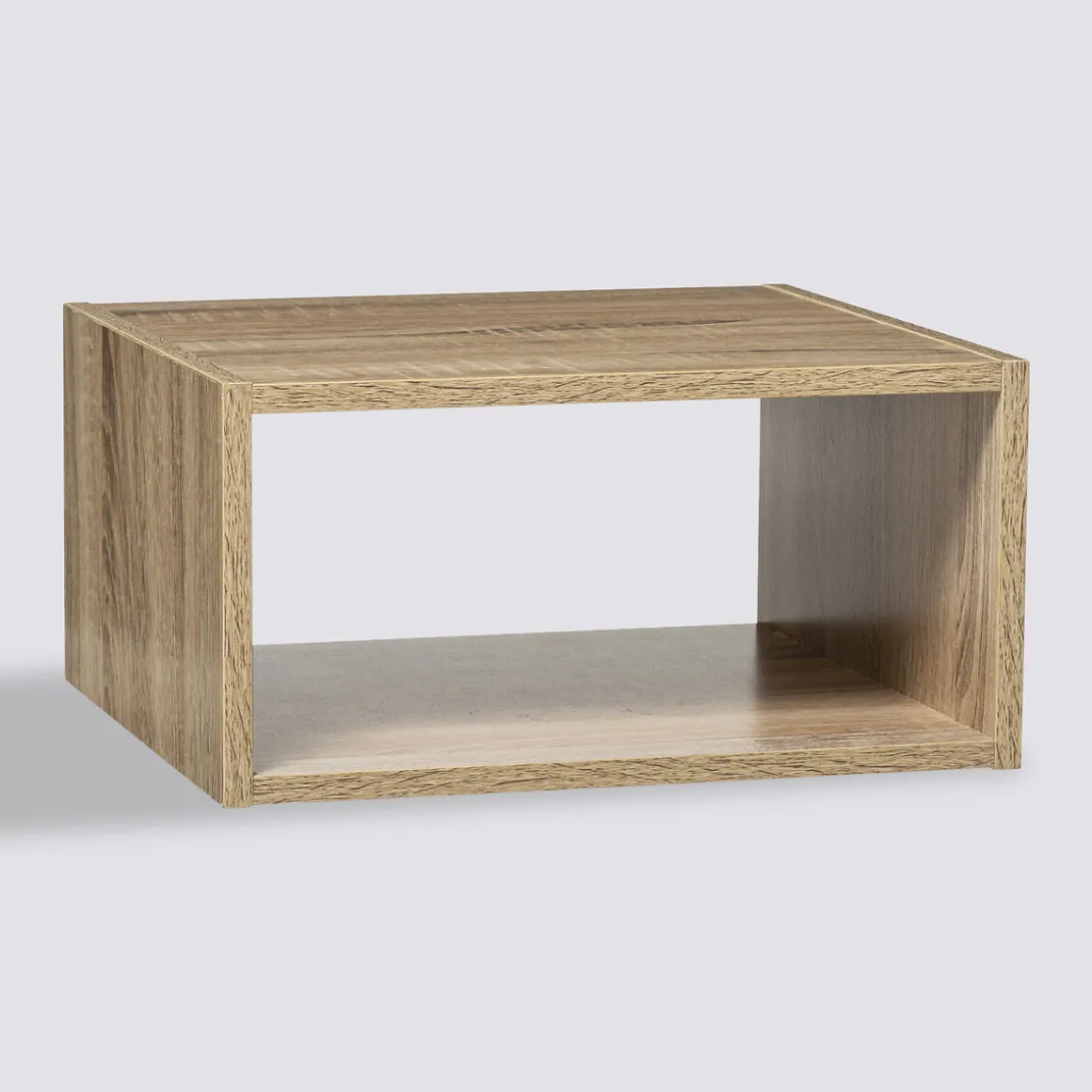 Étagère 1/2 cases, Effet chêne naturel