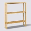Étagère 2 niveaux 20cm, Bambou